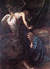 Caravaggio Famous Paintings - The Annunciation